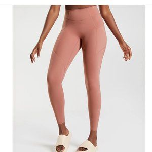 BNWT GYMSHARK X WHITNEY SIMMONS V5 LEGGINGS CANYON RED XS